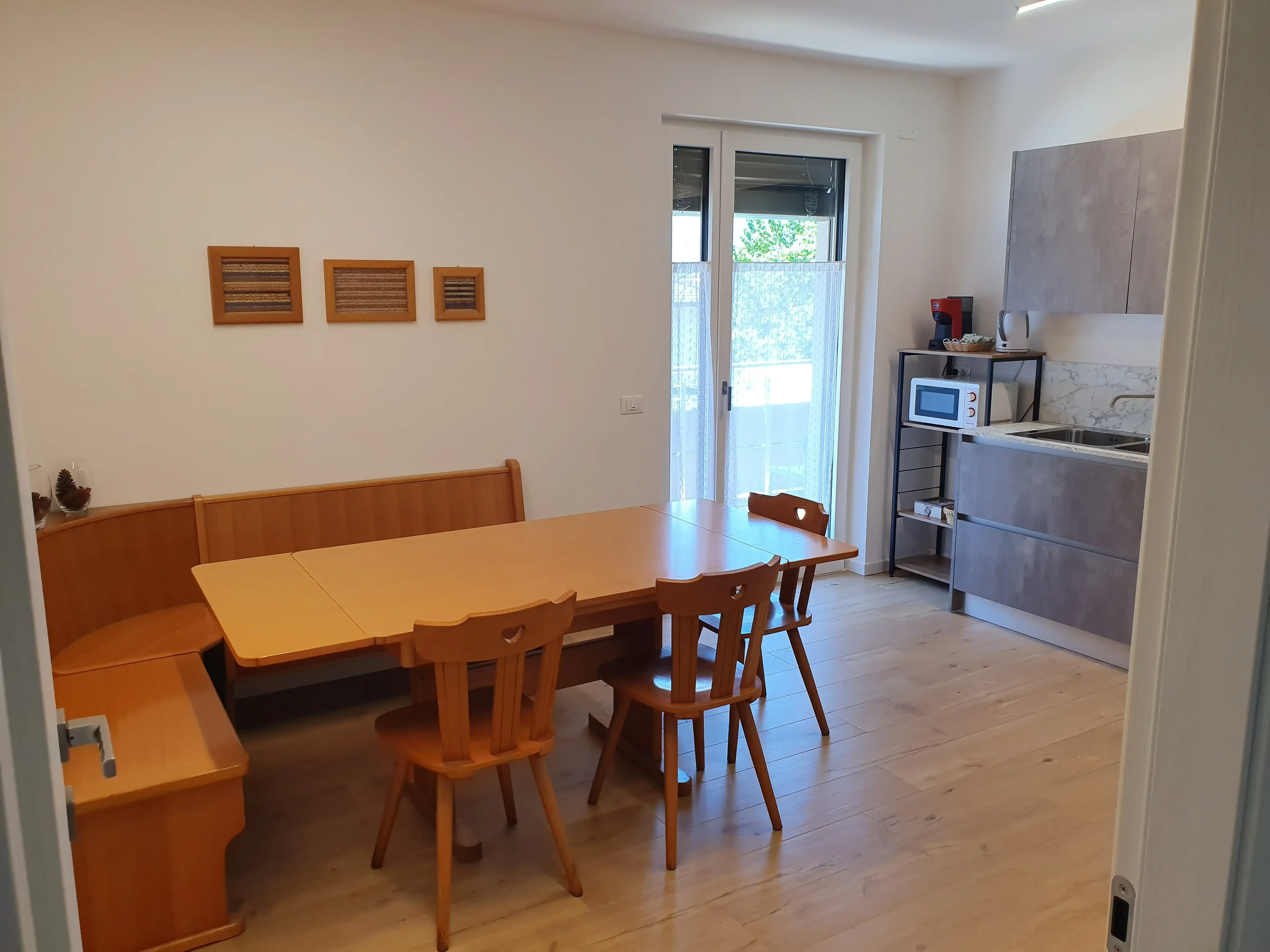 Vista dell'appartamento